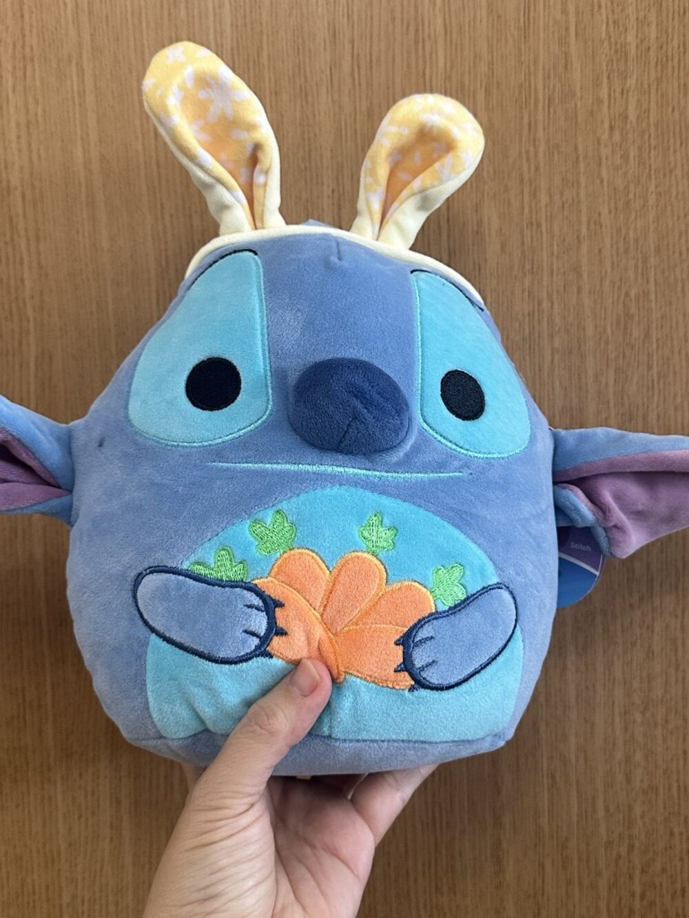 Disney Squishmallows Stitch with Bunny Ears